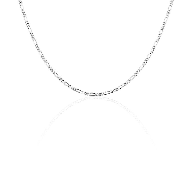 Unisex Figarokette Silber 925 Diamantiert  - Halsketten Unisex | OROVIVO