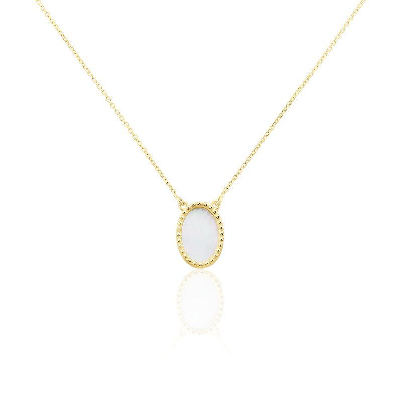 Collier Pernia Or Jaune Nacre - Spannringe Damen | OROVIVO