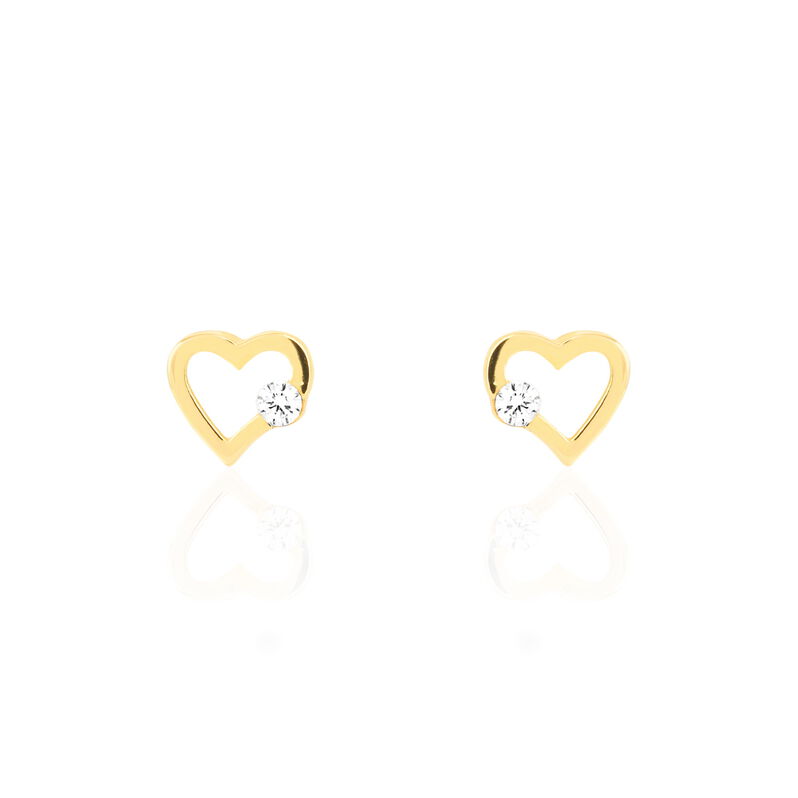 Boucles D'oreilles Or Et Oxyde - Spannringe Damen | OROVIVO