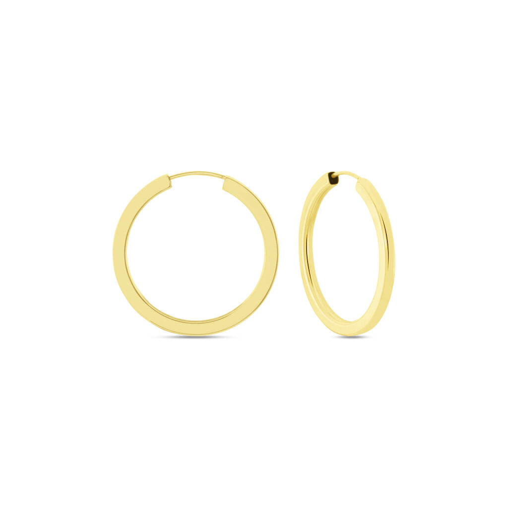 Damen Creolen Gold 375 - Creolen Damen | OROVIVO