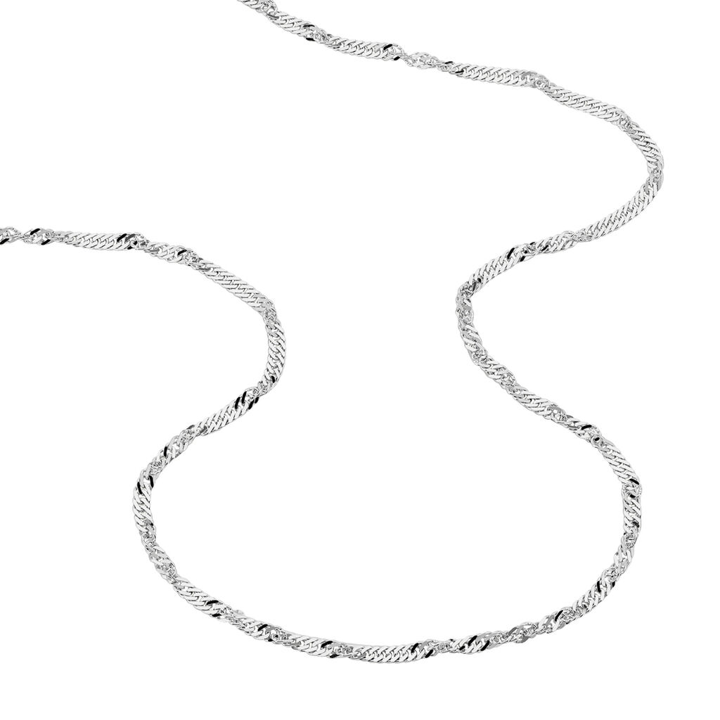 SINGAPUR S 6 Damen Kette Silber 925