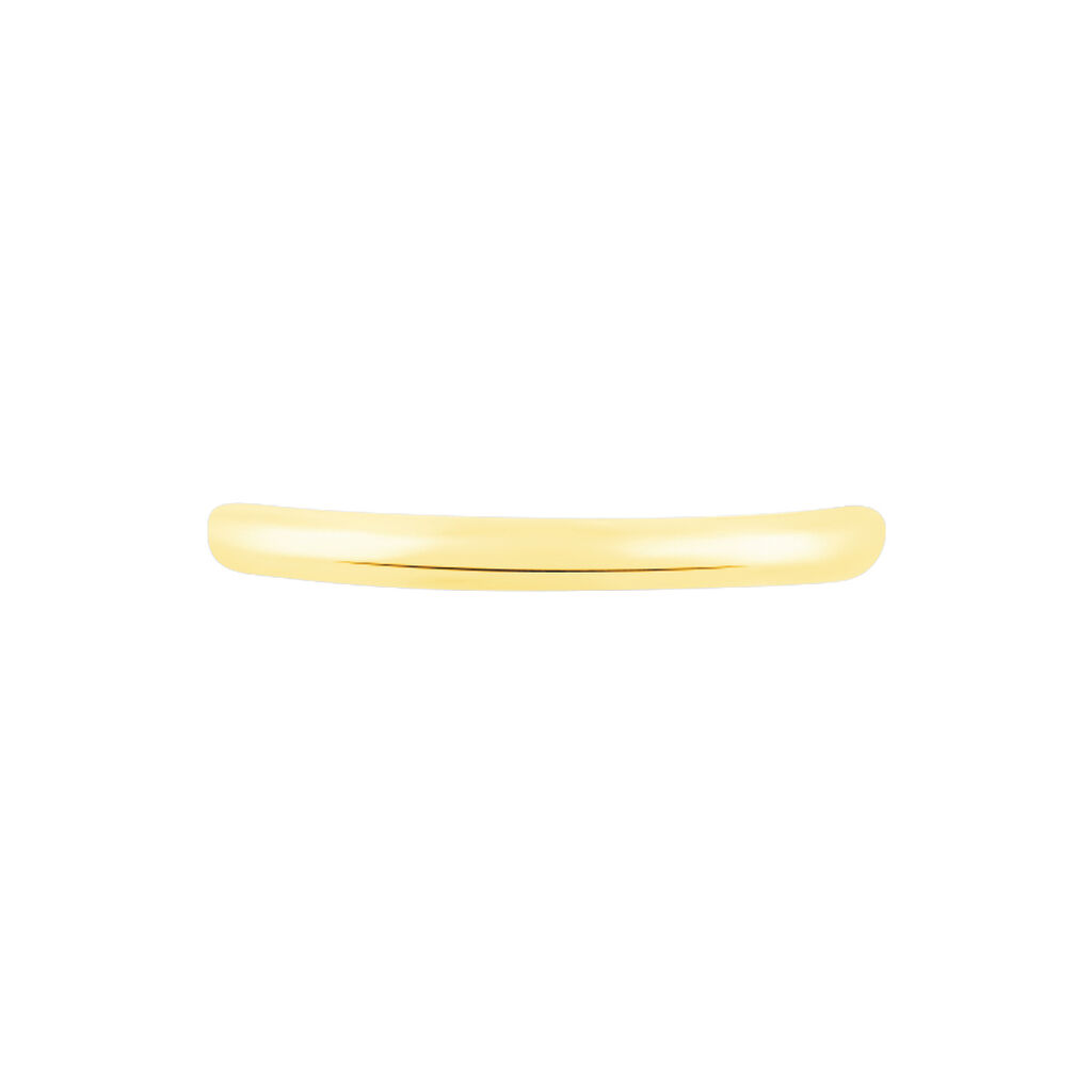 Alliance Meredithe Demi Jonc Classique Or Jaune - Spannringe Familie | OROVIVO