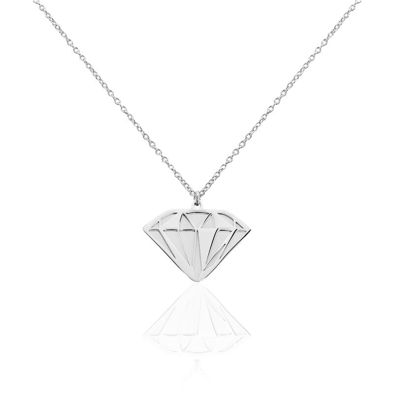 Collier Adelaida Argent Blanc - Spannringe Damen | OROVIVO