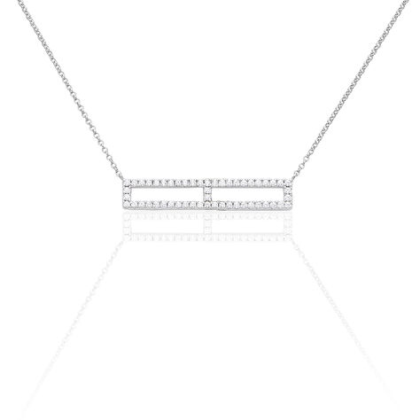 Damen Halskette Silber 925 Zirkonia Kalinka - Halsketten Damen | OROVIVO