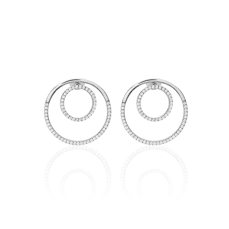 Boucles D'oreilles Puces Argent - Spannringe Damen | OROVIVO