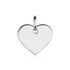 Aleria Gravur Damen Anh&auml;nger Silber 925 Herz