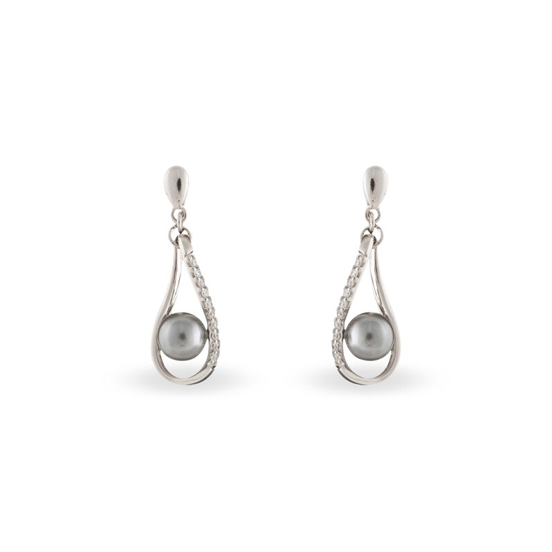 Boucles D'oreilles Perle Imitation - Spannringe Damen | OROVIVO