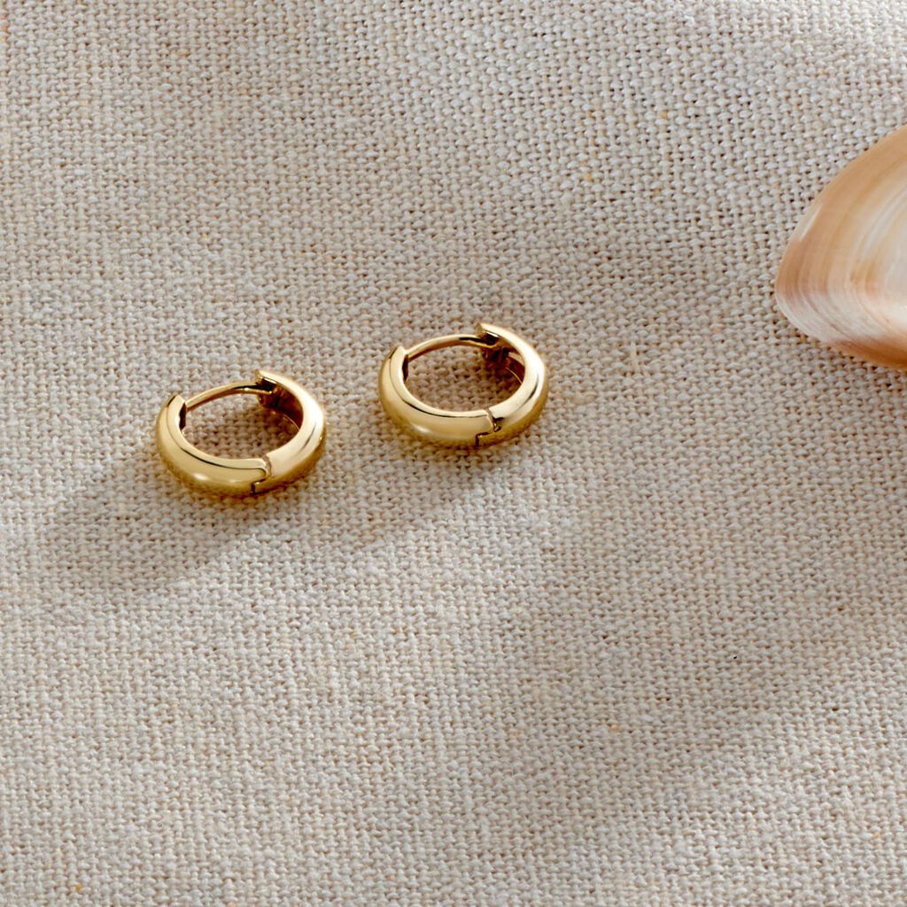 ARIANE 5 Damen Creolen Gold 333 (8 Karat)