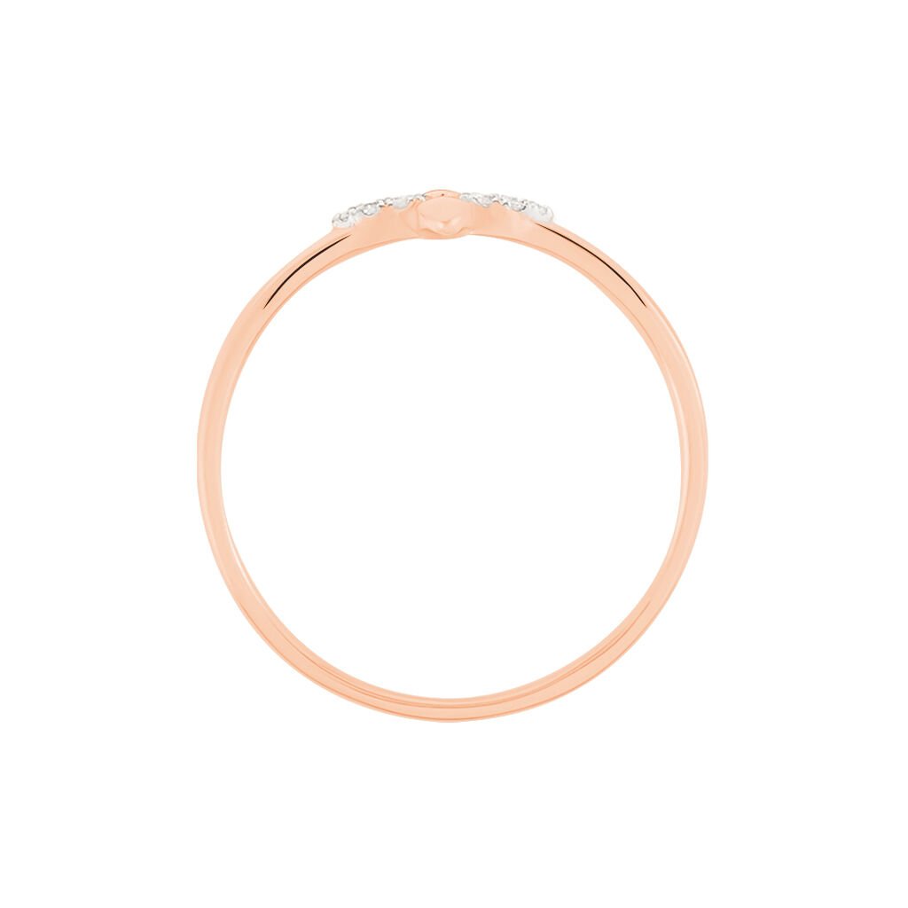 Bague Or Rose Ginila - Spannringe Damen | OROVIVO