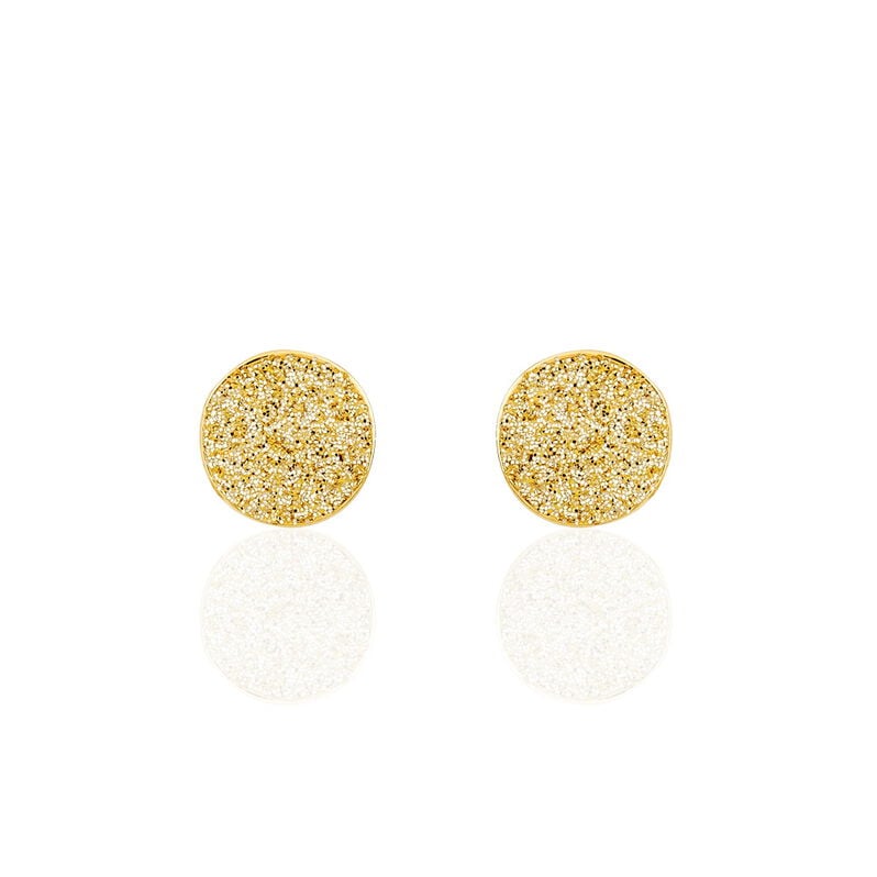 ERYNE Damen Ohrstecker Gold 375 (9 Karat) Kreis - Ohrstecker Damen | OROVIVO