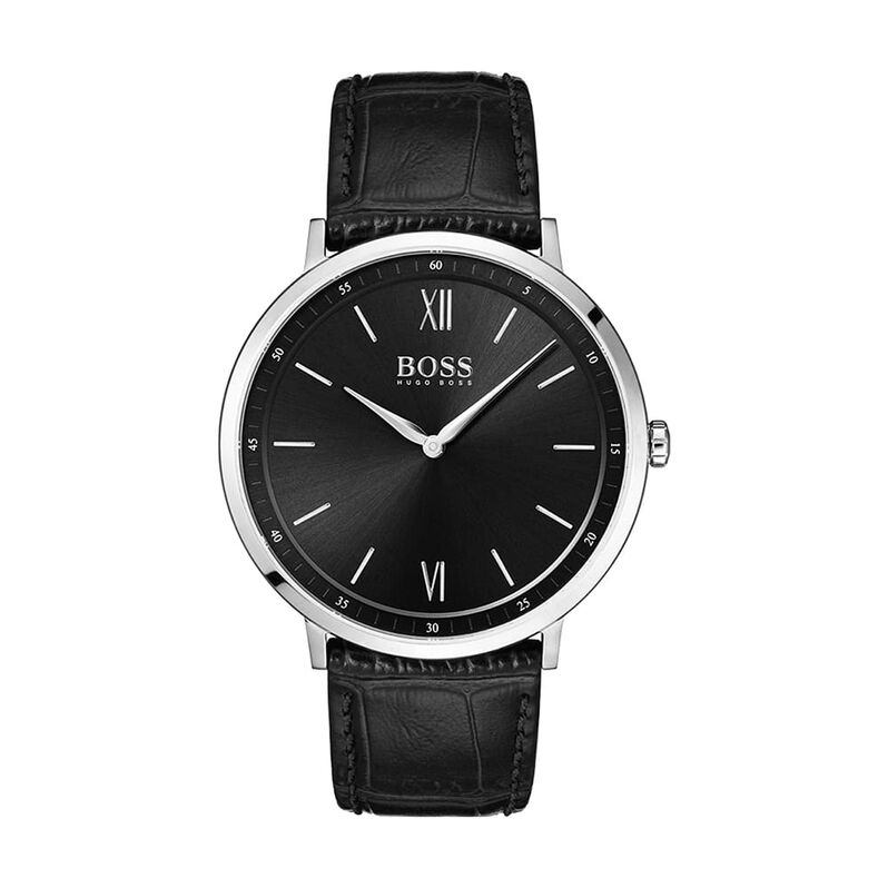 Orologio Uomo Boss Essential quadrante nero 1513647 - Spannringe Herren | OROVIVO