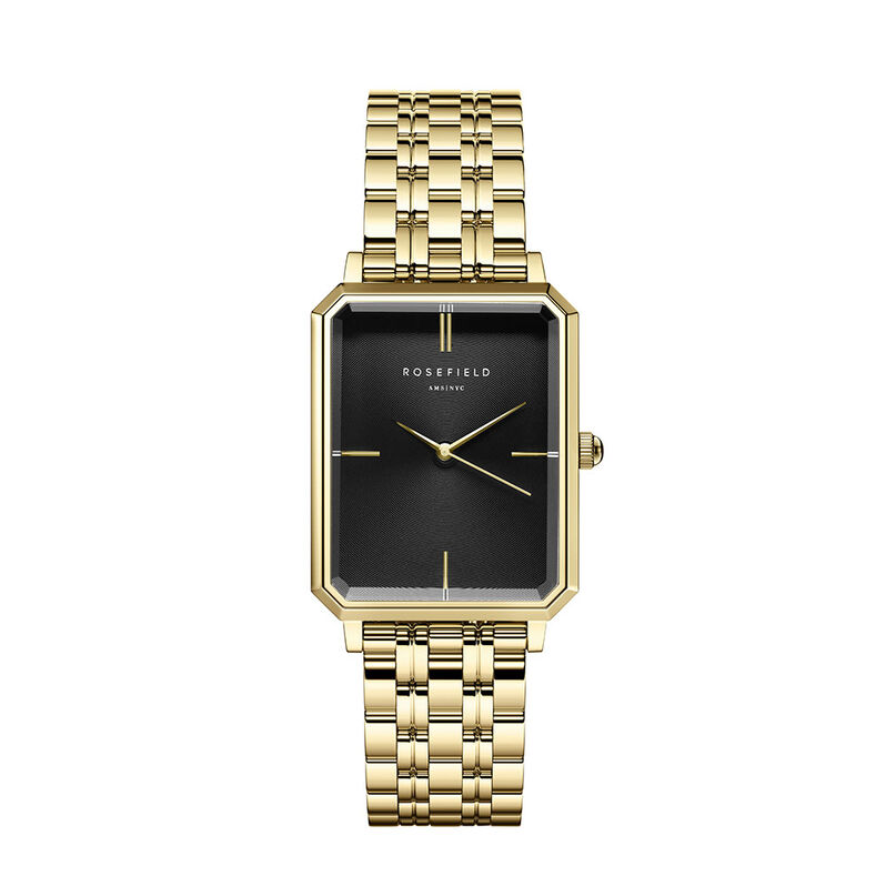 Montre Rosefield Octagon Noir - Spannringe Damen | OROVIVO