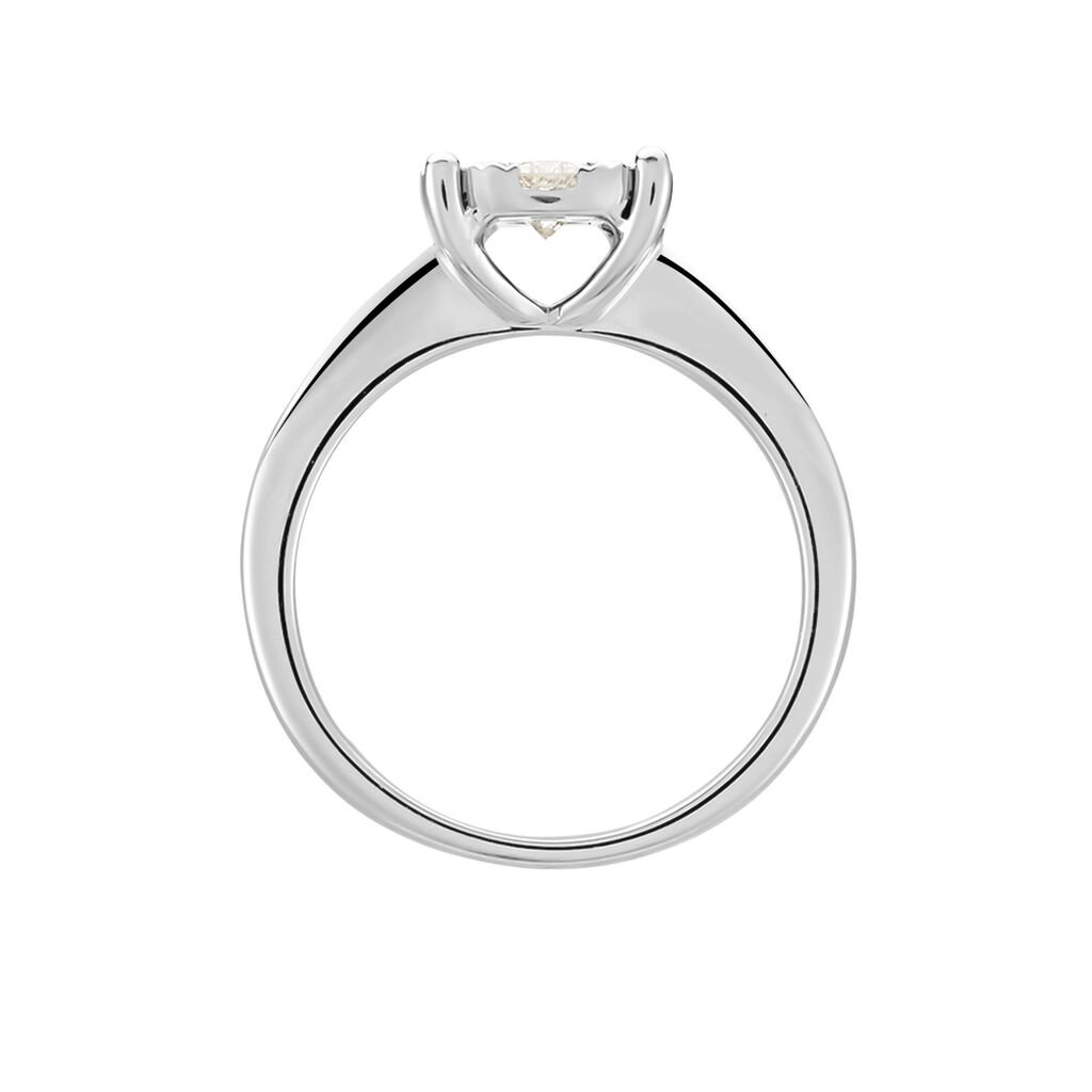 DREAM Damen Ring Wei&szlig;gold 375 (9 Karat) Diamant Wei&szlig; 0,32 ct