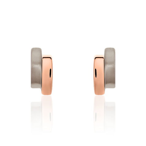 Boccia Damen Ohrstecker Titan Bicolor 0552-04 - Ohrstecker Damen | OROVIVO