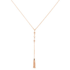 Damen Halskette Silber 925 Rosé Vergoldet - Ketten mit Anhänger  | OROVIVO
