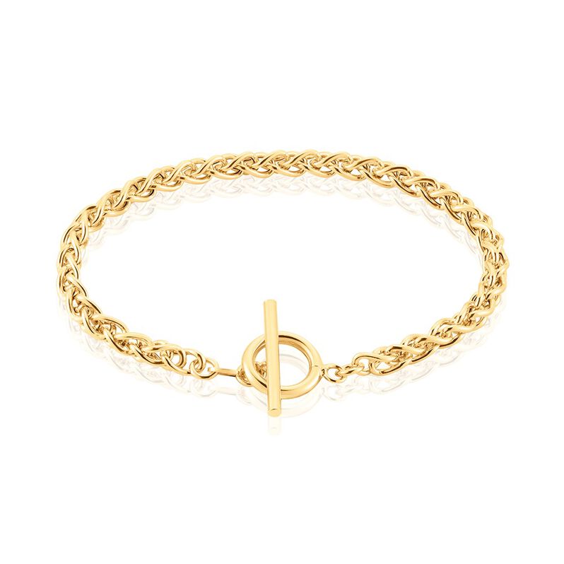 MADALYN Damen Armkette Silber vergoldet 925 B 4 mm - Armketten Damen | OROVIVO