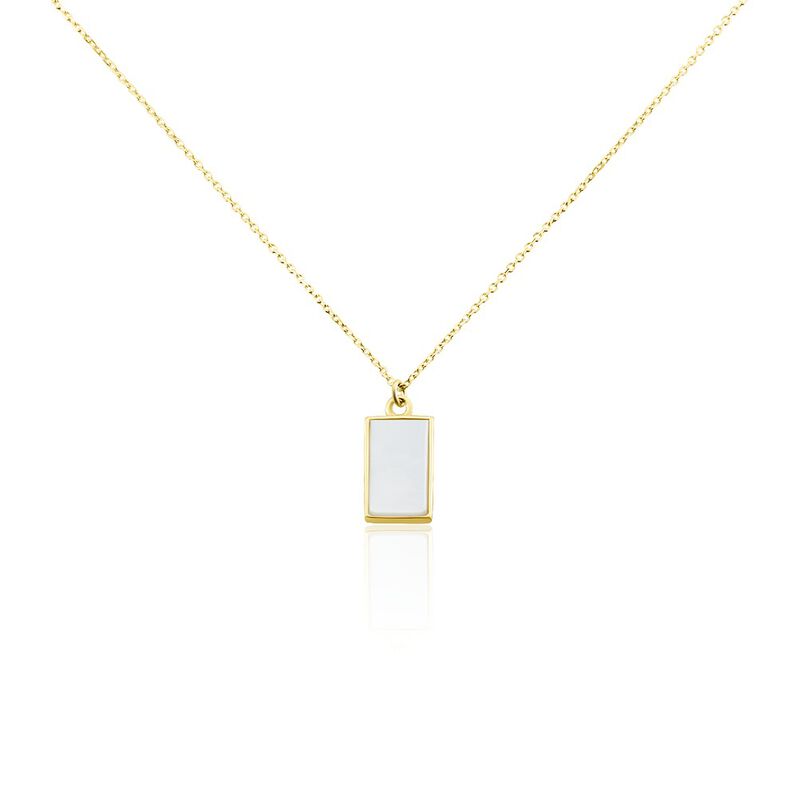 Collier Hallie Or Jaune Nacre - Spannringe Damen | OROVIVO