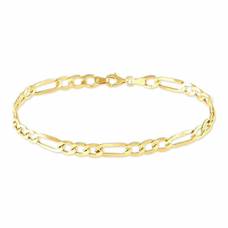 Herren Gliederarmband Figarokette Gold 375 - Armketten Herren | OROVIVO