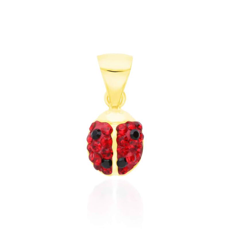 Pendente Mon Petit Oro Giallo Cristallo - Spannringe Kinder | OROVIVO