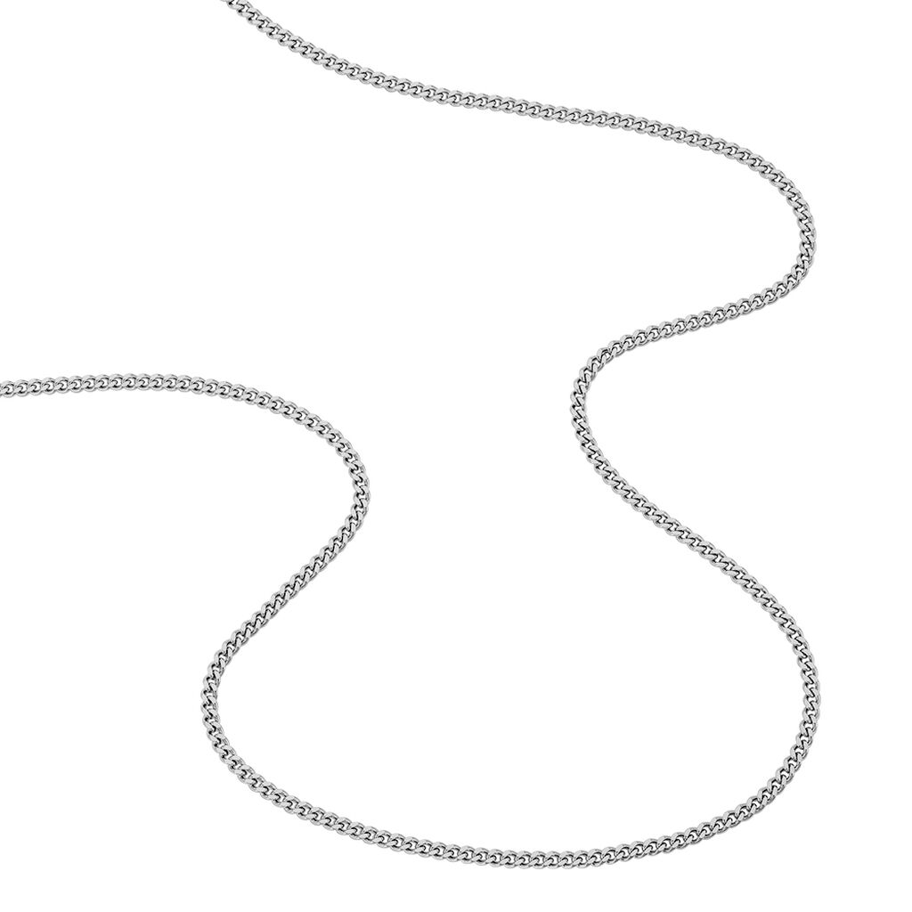 PANZER S 6 Unisex Kette Silber 925 B 1 mm