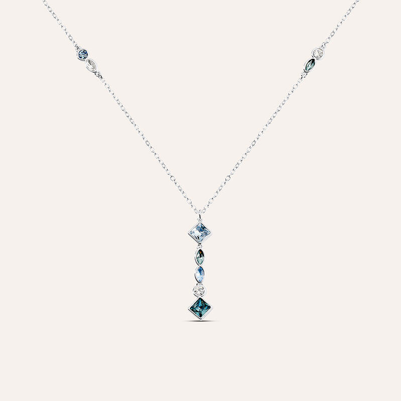Collana Violet Ottone Cristallo - Spannringe Damen | OROVIVO