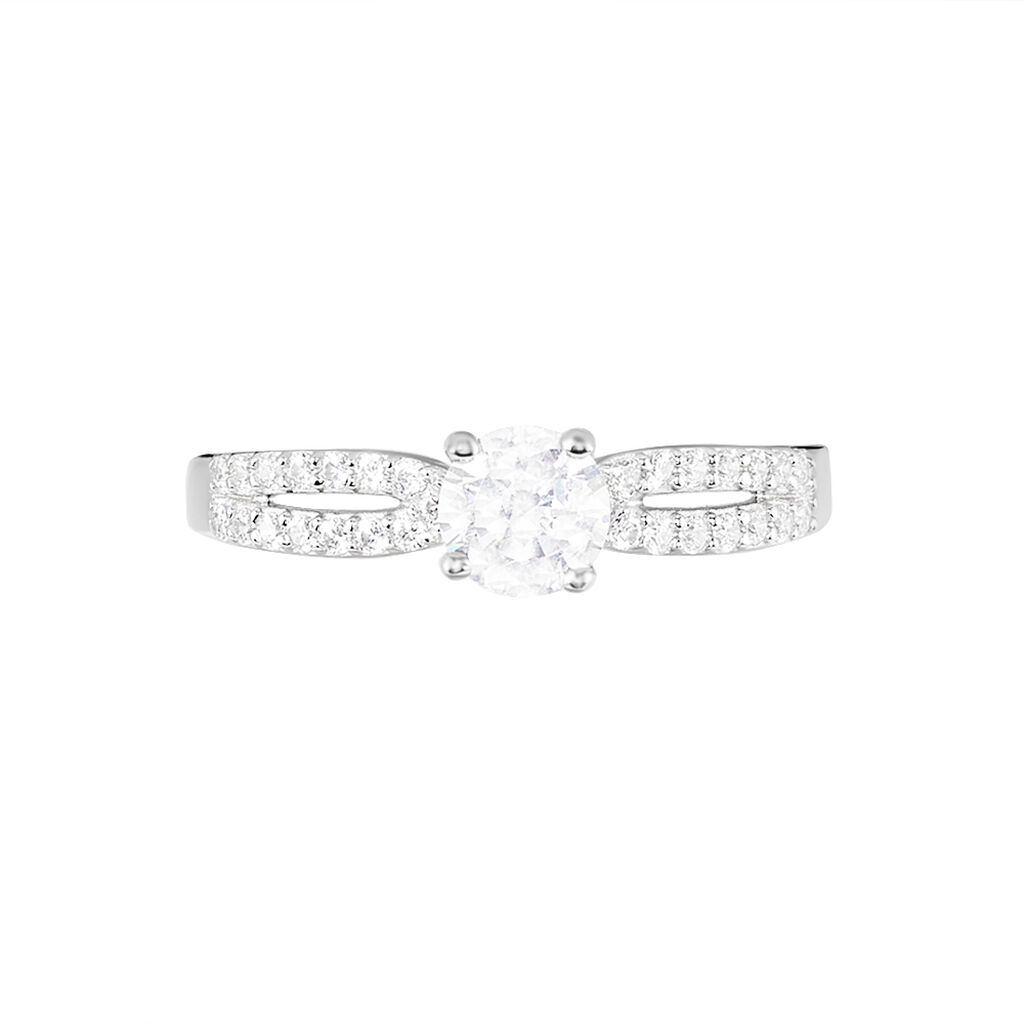 Damen Ring Silber 925 Zirkonia Solitea  - Verlobungsringe Damen | OROVIVO