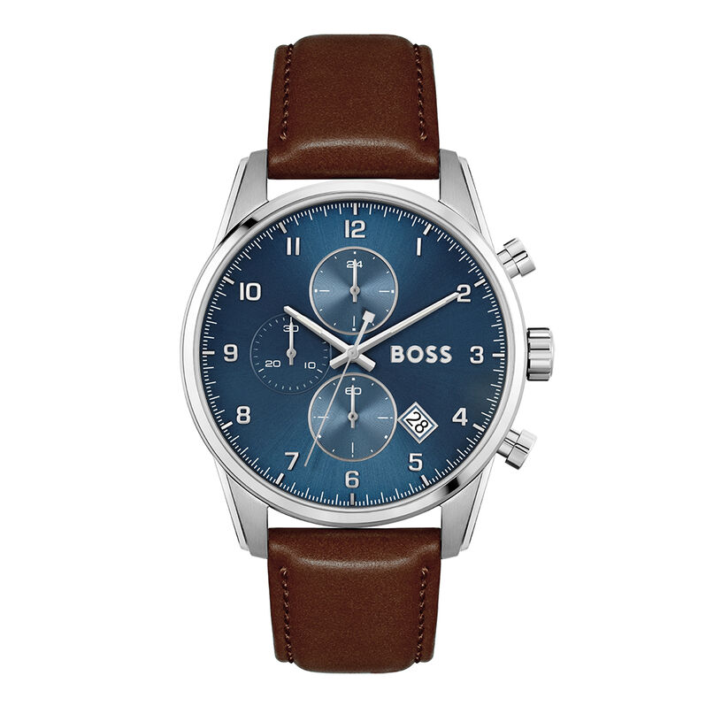 BOSS Herrenuhr Skymaster Quarz 1513940 - Armbanduhren Herren | OROVIVO