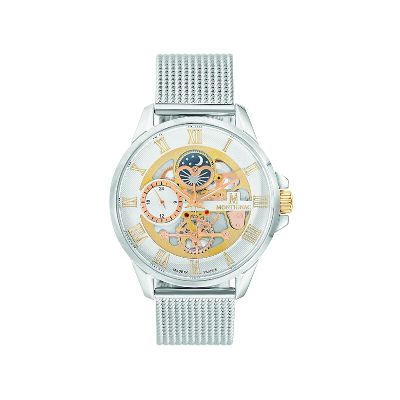 Montre Montignac Round Argenté - Spannringe Herren | OROVIVO