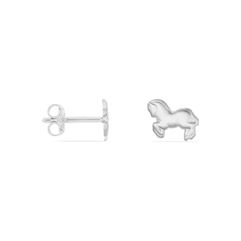 Kinder Ohrstecker Silber 925 Pferd - Ohrstecker Kinder | OROVIVO