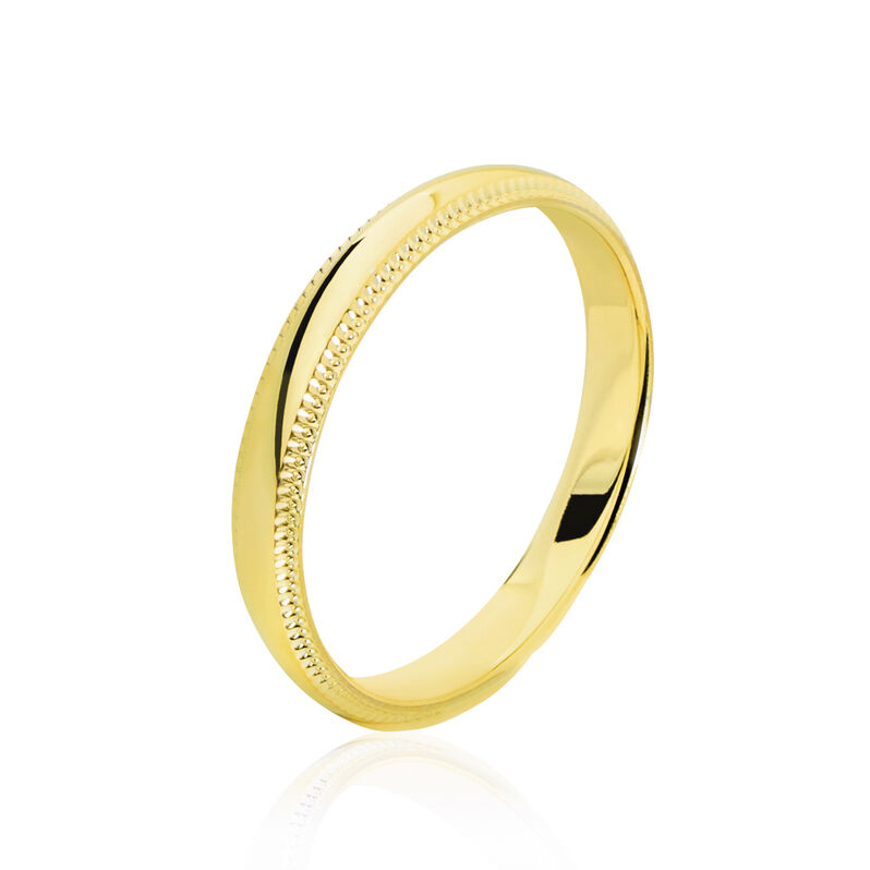 Alliance Meggie Demi Jonc Classique Or Jaune - Spannringe Familie | OROVIVO