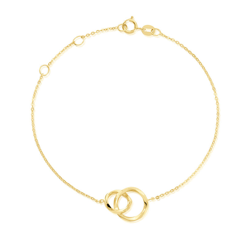 Damen Armband Gold 375 Doblo 1,9cm - Armbänder Damen | OROVIVO