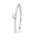 VICTORIA Damen Ring Wei&szlig;gold 585 (14 Karat) Diamant Wei&szlig; 0,060 ct