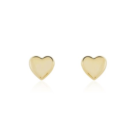Damen Ohrstecker Gold 375 Herz - Ohrstecker Damen | OROVIVO