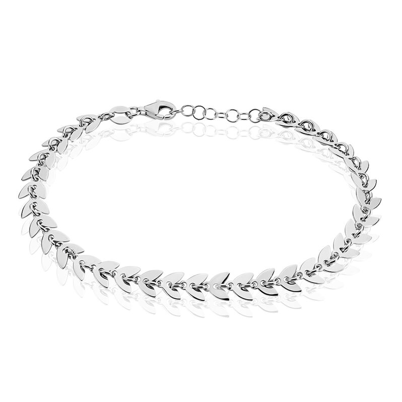 Damenarmband Silber 925 Blätter - Armbänder mit Anhänger Damen | OROVIVO
