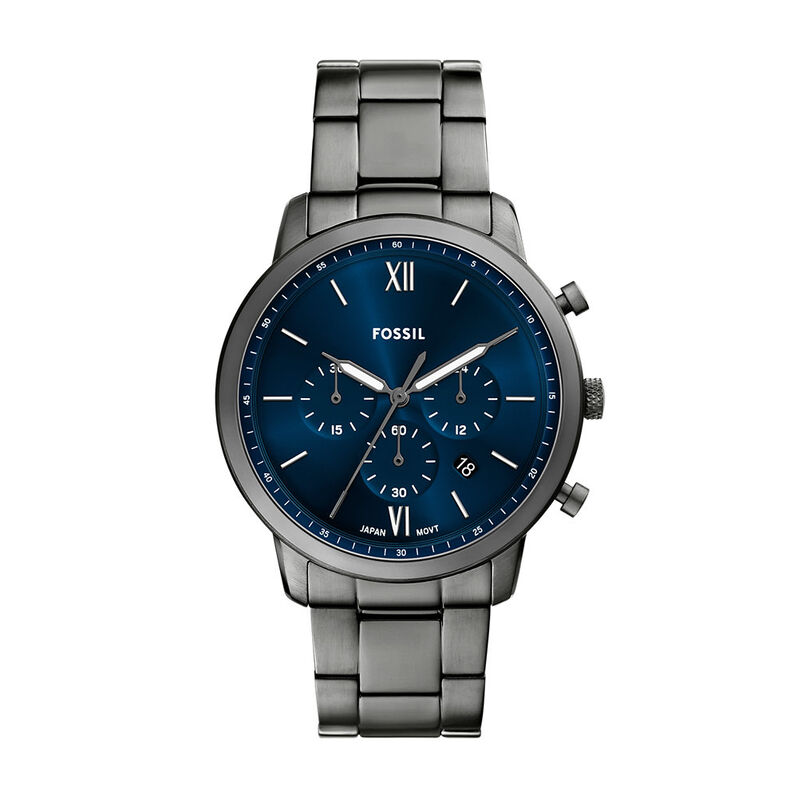 Montre Fossil Neutra Chrono Bleu - Spannringe Herren | OROVIVO