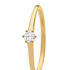 MONOPOLI Damen Ring Gold 585 (14 Karat) Diamant Wei&szlig; 0,11 ct