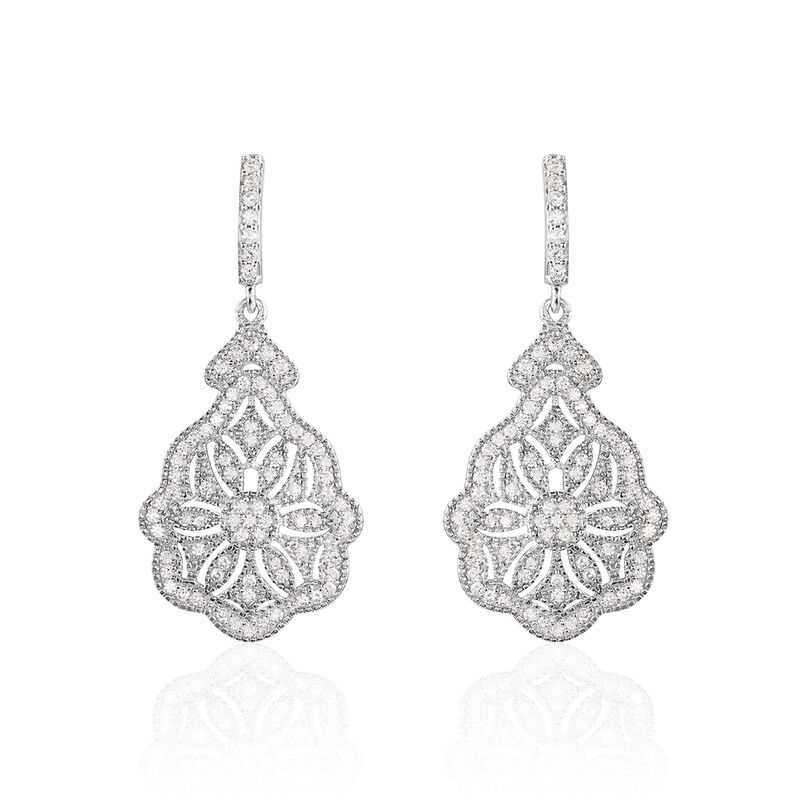 Boucles D'oreilles Argent Rhodie Fellici - Spannringe Damen | OROVIVO