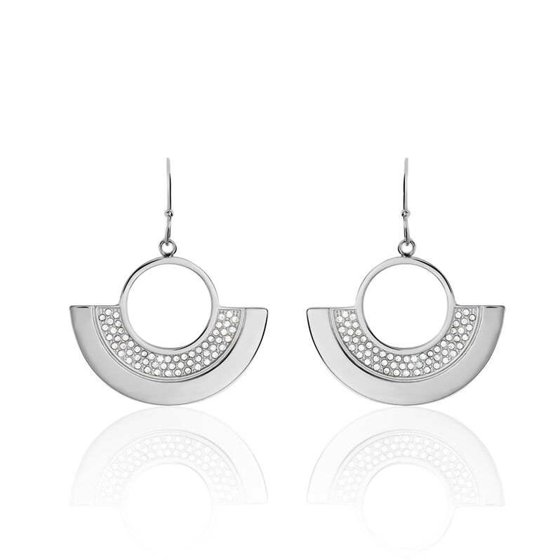 Boucles D'oreilles Acier Georgina - Spannringe Damen | OROVIVO