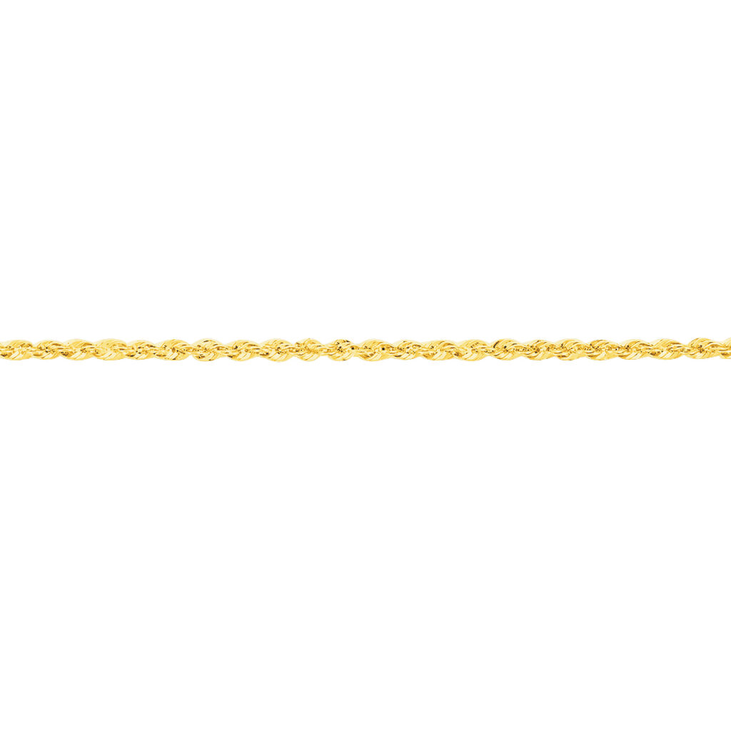 Damenarmband Kordelkette Gold 375  - Armketten Damen | OROVIVO