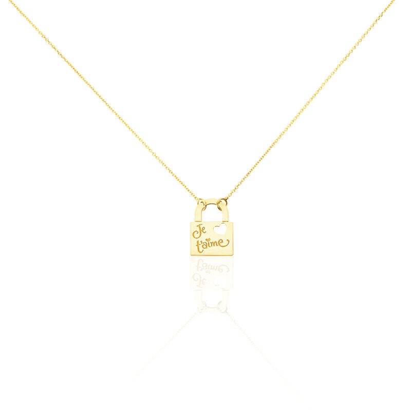 Collier Or Jaune Liza - Spannringe Damen | OROVIVO