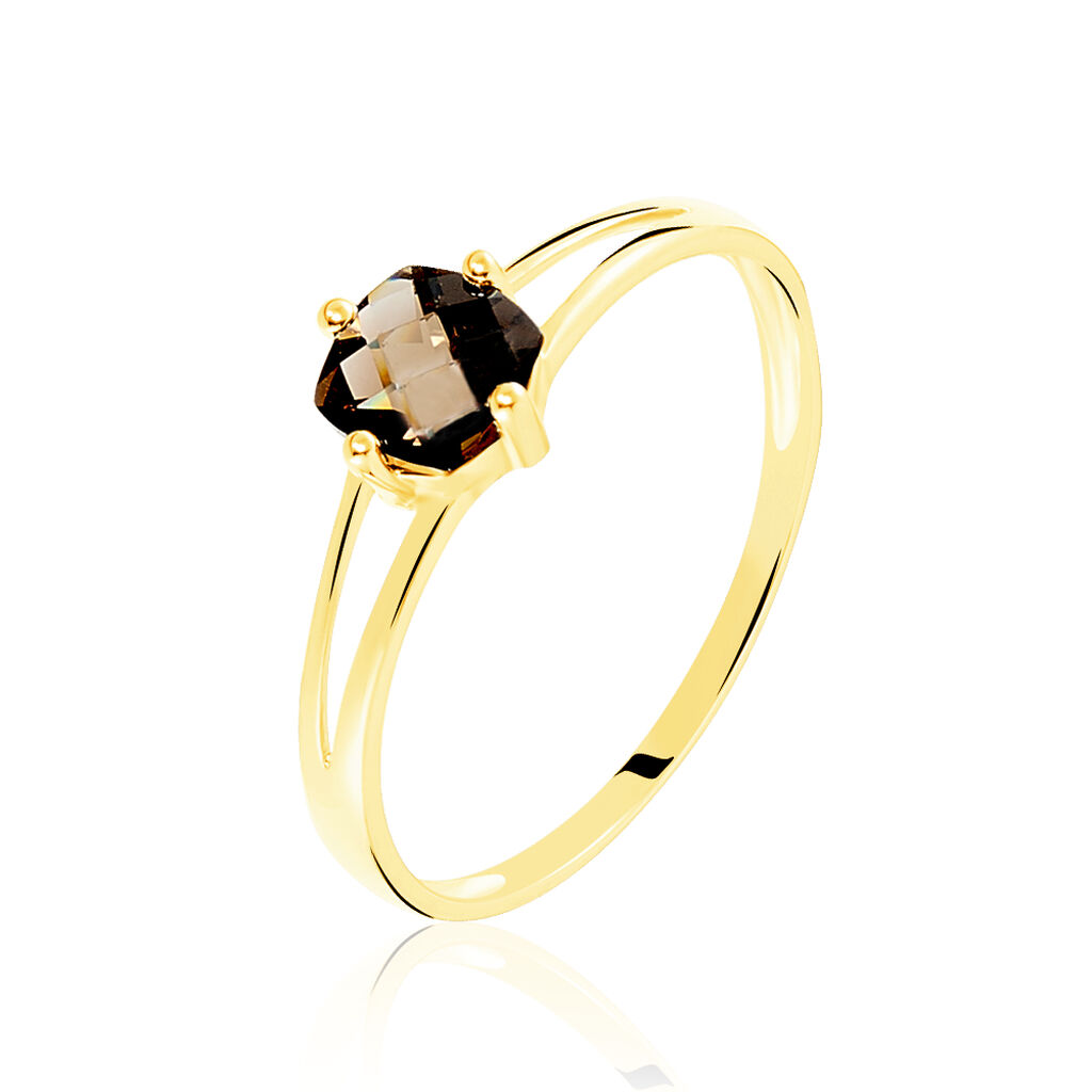 Bague Mahina Or Jaune Quartz - Spannringe Damen | OROVIVO