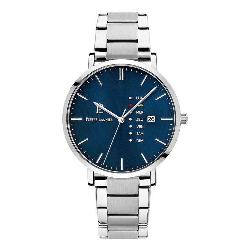 Montre Pierre Lannier Data Bleu - Spannringe Herren | OROVIVO