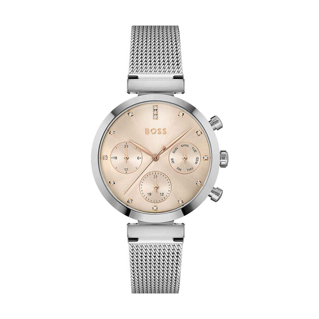 BOSS Damenuhr Flawless Quarz 1502625 - Armbanduhren Damen | OROVIVO