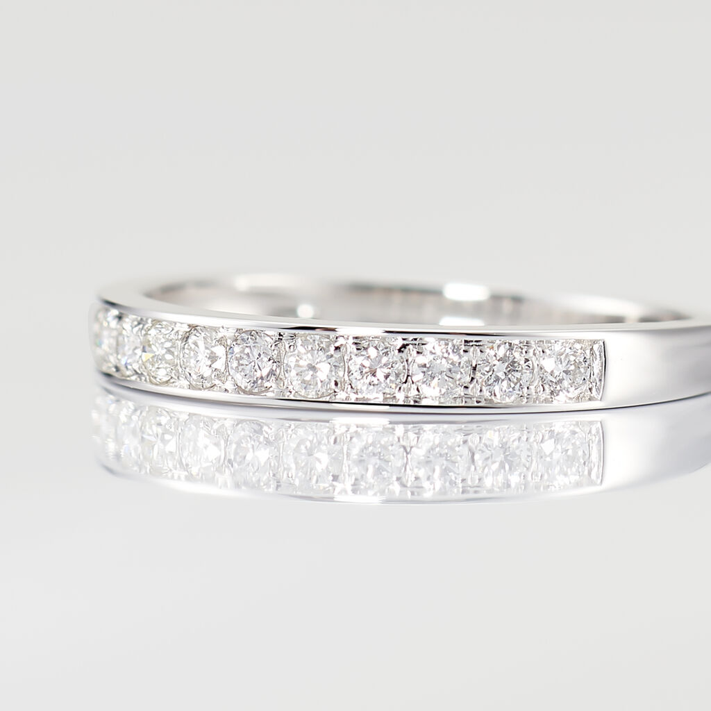 Alliance Rhea Or Blanc Diamant - Spannringe Damen | OROVIVO