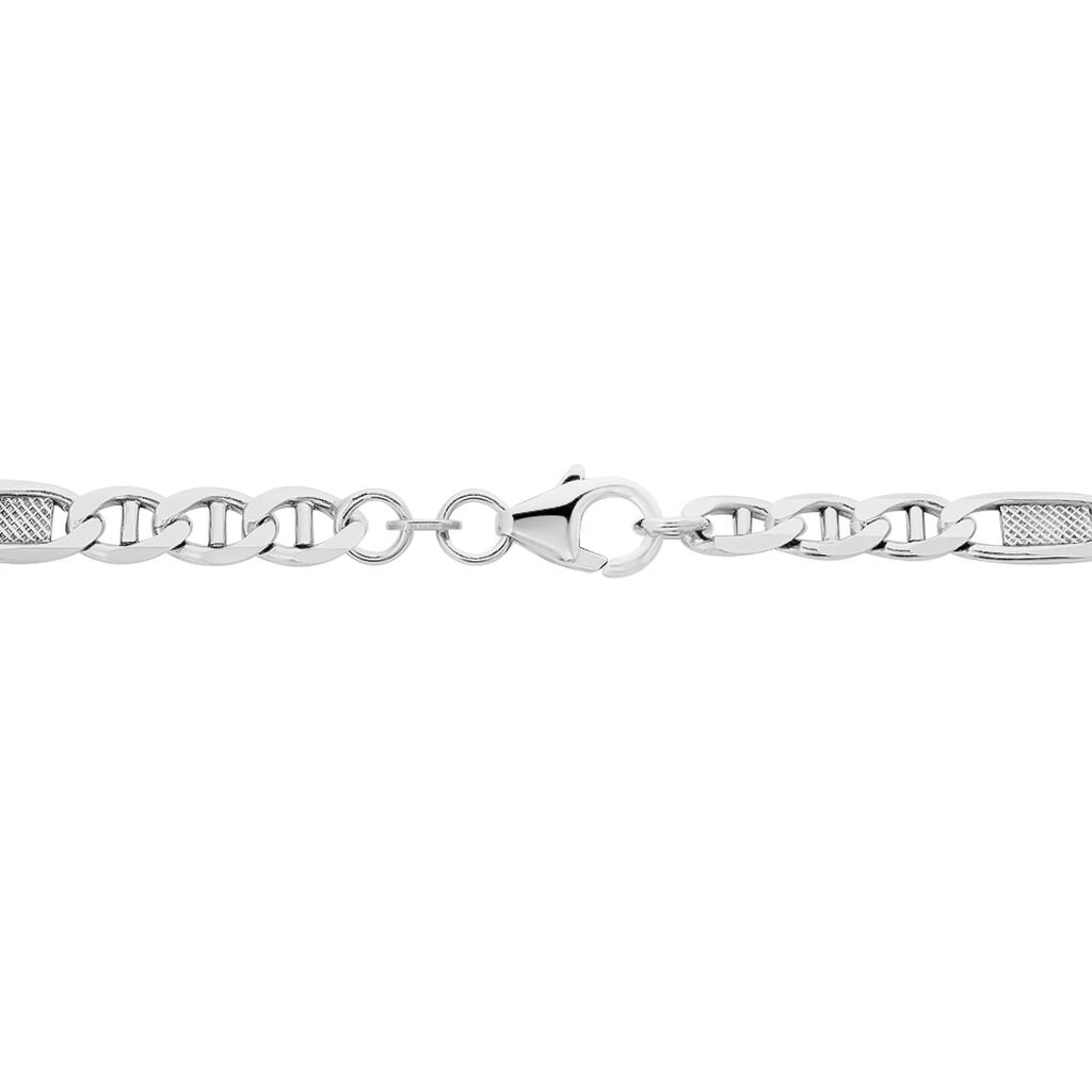Unisexarmband Stegpanzerkette Silber 925  - Armketten Unisex | OROVIVO
