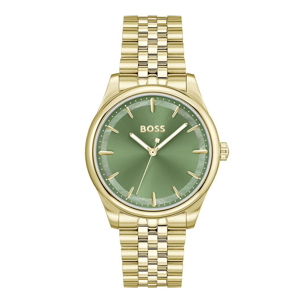 BOSS BLACK Damenuhr 1502780 Quarz, Uhr ohne Stein