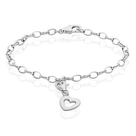Damen Charmarmband Silber 925 Herz - Charmarmbänder Damen | OROVIVO