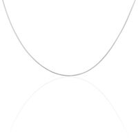 Damen Schlangenkette Weißgold 333 