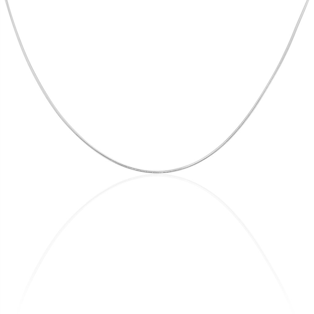 Damen Schlangenkette Weißgold 333  - Halsketten Damen | OROVIVO
