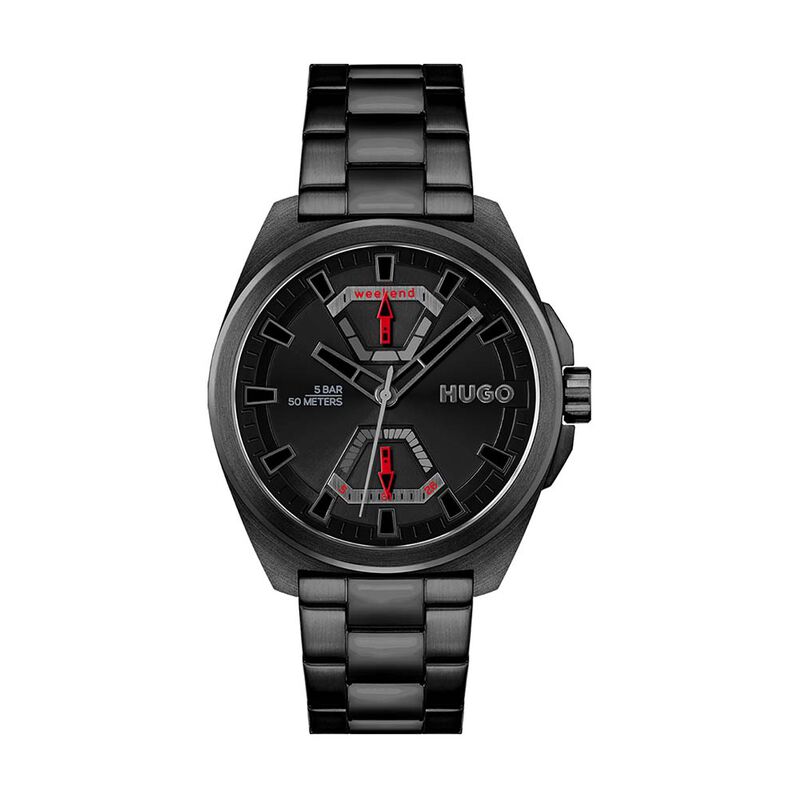 Montre Hugo Expose Noir - Spannringe Herren | OROVIVO